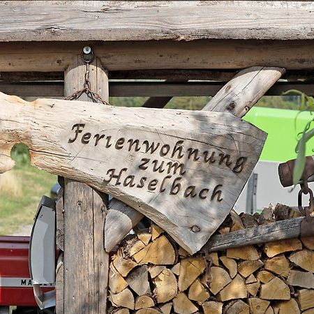 Zum Haselbach Lägenhet Weilheim Exteriör bild