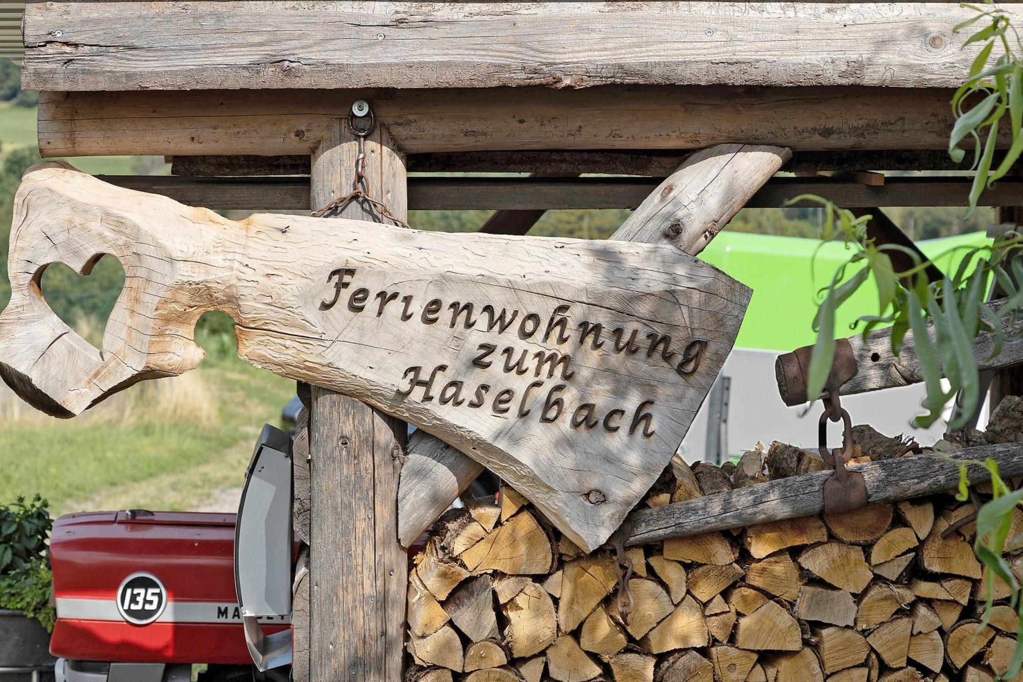Zum Haselbach Lägenhet Weilheim Exteriör bild